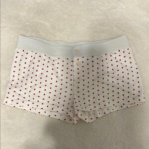 Brandy Melville heart booty shorts